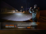 Fenix WF26R 3000 lumens 450m throw rechargeable torch with charging dock