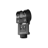 Front view of the Fenix ALG-15 tactical rail mount, a durable accessory for attaching flashlights to rails.