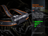 Fenix HM71R Dual output 2700 lumen USB-C rechargeable headlamp