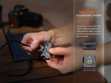 Fenix E03R  V2.0 Mini 500 lumen USB-C rechargeable keychain light