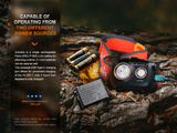 Fenix HL32R-T Lightweight 800 lumen rechargeable running headlamp