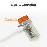 RovyVon E5 GITD Hybrid 700 lumen USB-C rechargeable keychain light