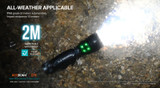 AceBeam E75 compact 4500 lumen USB-C rechargeable LED torch