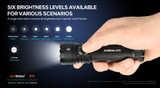 AceBeam E75 compact 4500 lumen USB-C rechargeable LED torch
