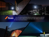 Fenix PD40R V3.0 Rotary Switch 3000 lumen rechargeable torch