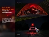 Fenix CL26R Pro - Portable 650 lumen rechargeable camping lantern