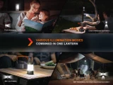 Fenix CL26R Pro - Portable 650 lumen rechargeable camping lantern