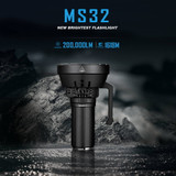 Imalent MS32 Powerful 200,000 lumen 1.6km throw rechargeable search light