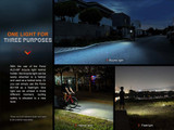 Fenix BC15R Quick Release 400 lumen rechargeable bike light