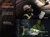 Fenix HM61R V2.0 Multi-functional 1600 lumen rechargeable headlamp