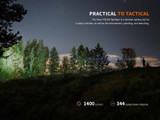 Fenix PD32R Compact 1400 lumen 344m throw rechargeable torch