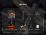 Fenix PD32R Compact 1400 lumen 344m throw rechargeable torch