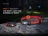 Fenix HM62-T Lightweight 1200 lumen rechargeable trail running headlamp