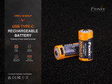 Fenix ARB-L16-800UP USB-C rechargeable 16340 Li-ion battery