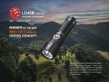 Fenix LD45R Digital Focus 2800 lumen rechargeable torch