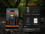 Fenix SW05R-RED Adjustable head 150 lumen output with red light