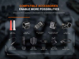 Fenix TK17 Compact 3600 Lumen Dual Switch Tactical Torch