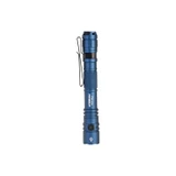 Acebeam TAC 2AA - 1400 Lumen AA Compact EDC Torch in blue, standing upright.
