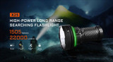 AceBeam X25 22000 Lumen 1.5km Throw Searchlight with RGB Modes