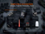 Fenix PD35R ACE 2000 Lumens 380 Metre Tactical LED Torch