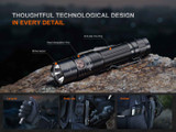 Fenix PD35R ACE 2000 Lumens 380 Metre Tactical LED Torch