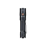 Front view of the Fenix PD36R ACE flashlight standing upright, part of the Fenix PD36R ACE + Free E12 V3.0 Combo Set.