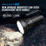 Imalent MS12 Mini-C - 65000 Lumen USB-C Rechargeable LED Torch