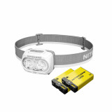 Nitecore UT27 Pro - 800 Lumen Ultra-Light Dual-Beam Headlamp with Spare Battery