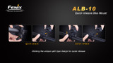 Fenix ALB-10 quick release bike mount