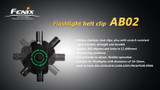 Fenix AB02 Torch Belt or Pack Clip