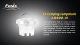 Fenix AD502-N camping lampshade for 31.5 - 34mm torches