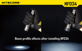 Nitecore 34mm white filter/diffuser (NFD34)