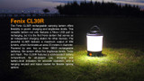 Fenix CL30R 650 lumen rechargeable camping lantern