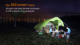 Fenix CL30R 650 lumen rechargeable camping lantern
