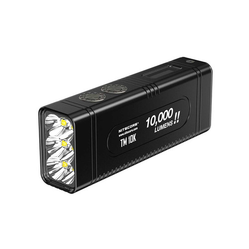 Nitecore TM10K 10000 lumen Tiny monster rechargeable LED torch Nitecore TM10K 10000 lumen Tiny monster rechargeable LED torch
