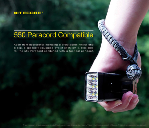 Nitecore TM10K 10000 lumen Tiny monster rechargeable LED torch