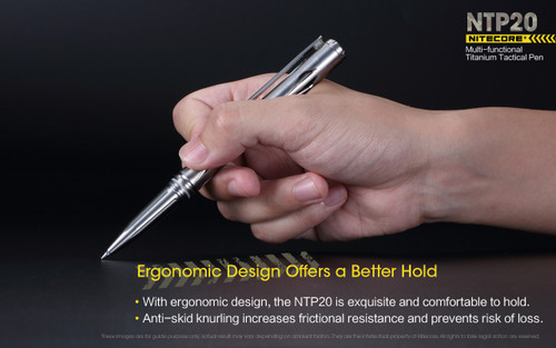Nitecore NTP20 Titanium tactical pen