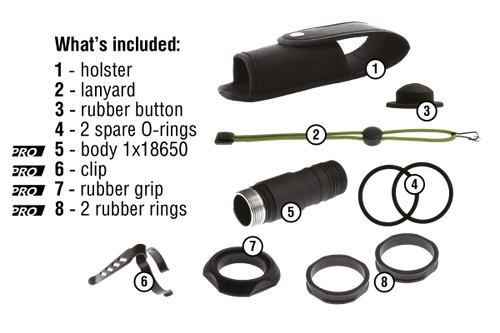 Armytek Barracuda Pro V2 XP-L HI long range LED torch