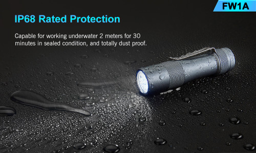 Lumintop FW1A Compact 1200 lumen 370m throw LED torch