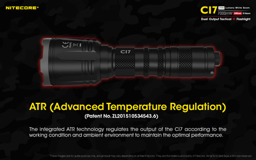 Nitecore CI7 Dual 2500 lumen White and IR LED torch