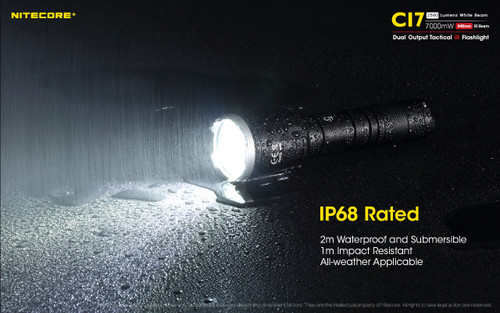 Nitecore CI7 Dual 2500 lumen White and IR LED torch