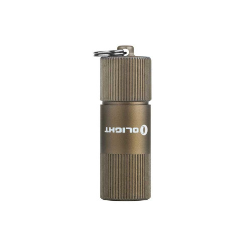 Olight i1R 2 Desert Tan 150 lumen USB rechargeable keyring torch