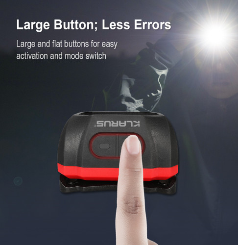Klarus HM1 Smart-Sensing 440 lumen rechargeable LED headlamp