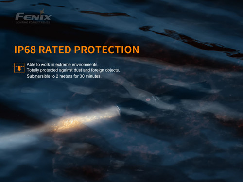 Fenix TK30 White Laser 500 lumen 1.2km throw LEP torch