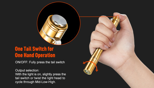 Lumintop IYP365 Portable 200 lumen LED penlight