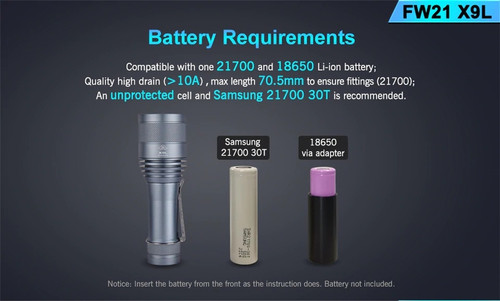 Lumintop FW21 X9L Copper Compact 6500 lumen 810m throw LED torch
