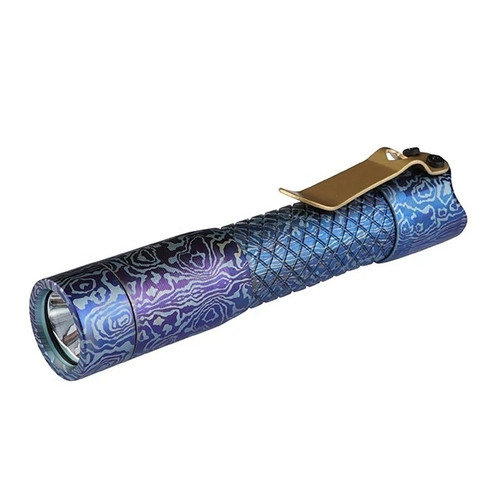 MecArmy PS14 compact 1200 lumen dual LED titanium EDC torch