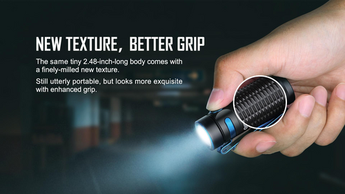 Olight Baton 3 compact 1200 lumen rechargeable pocket torch