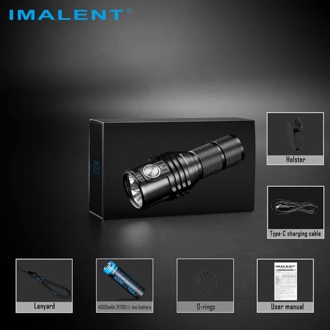 Imalent MS03W palm-sized 13000 lumen powerful warm LED torch