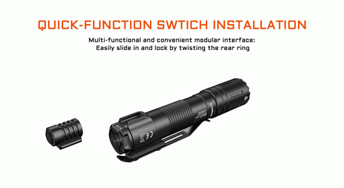 AceBeam P15 - EDC 1700 lumen 330m rechargeable LED torch